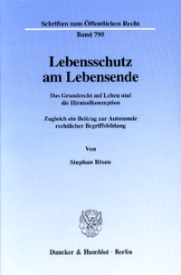 Lebensschutz am Lebensende