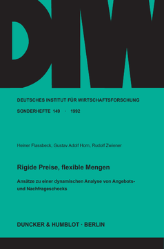 Rigide Preise, flexible Mengen Rigide Preise, flexible Mengen