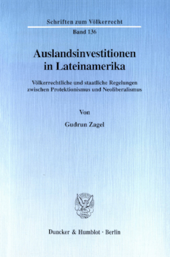 Auslandsinvestitionen in Lateinamerika Auslandsinvestitionen in Lateinamerika