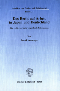 Das Recht auf Arbeit in Japan und Deutschland