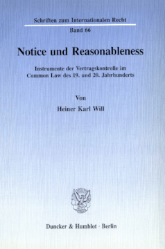 Notice and Reasonableness Notice and Reasonableness