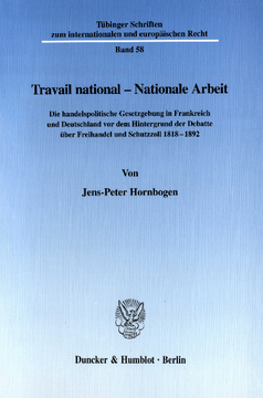 Travail national - Nationale Arbeit Travail national - Nationale Arbeit
