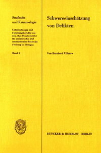 Schwereeinschätzung von Delikten