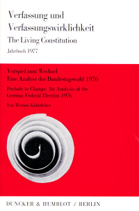 Vorspiel zum Wechsel / Prelude To Change