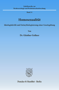 Homosexualität