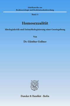Homosexualität Homosexualität