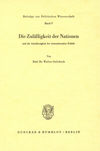 Die Zufälligkeit der Nationen