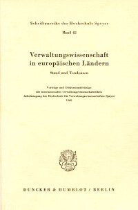 Verwaltungswissenschaft in europäischen Ländern