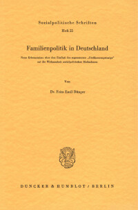 Familienpolitik in Deutschland