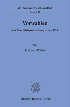 Vorwahlen Vorwahlen