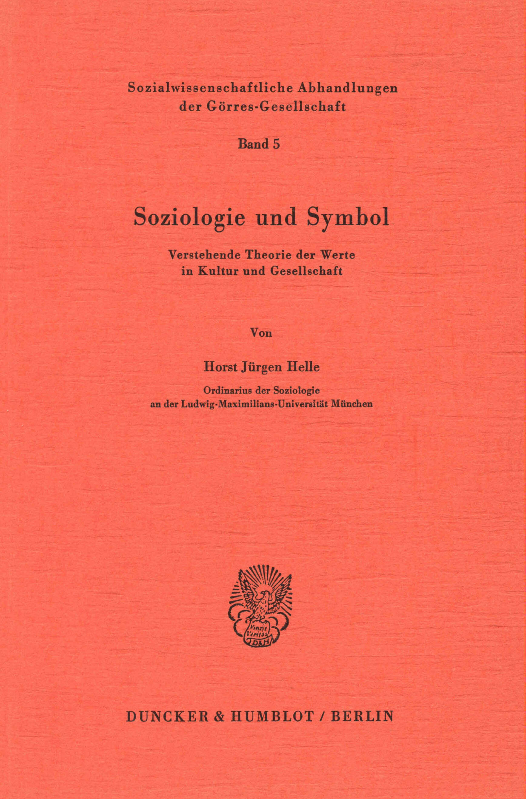 Soziologie und Symbol