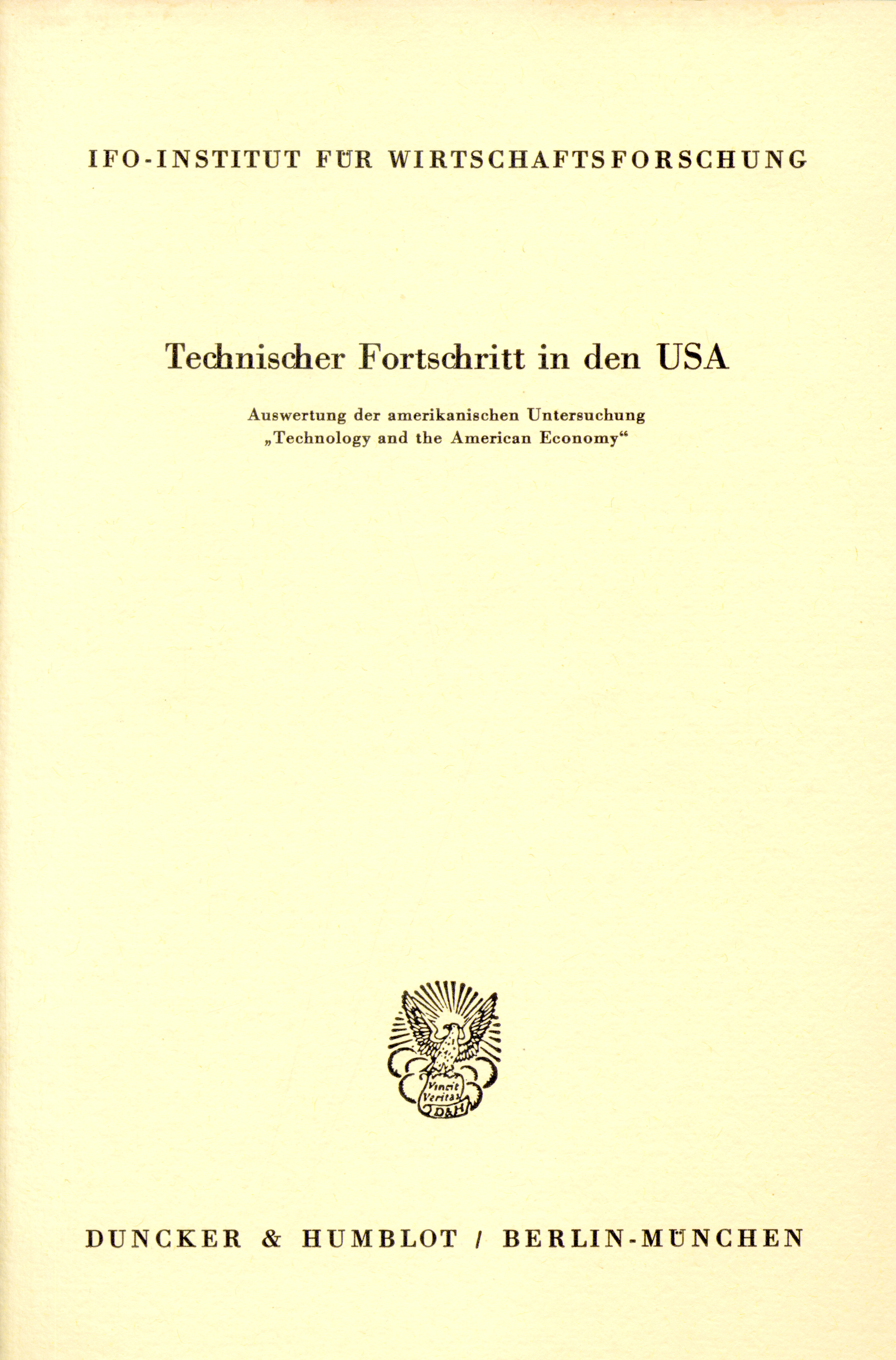 Technischer Fortschritt in den USA