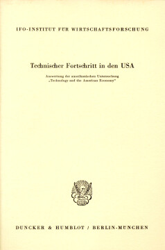Technischer Fortschritt in den USA Technischer Fortschritt in den USA