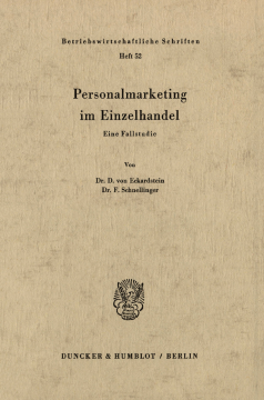 Personalmarketing im Einzelhandel Personalmarketing im Einzelhandel