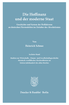 Die Hoffinanz und der moderne Staat Die Hoffinanz und der moderne Staat