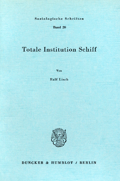 Totale Institution Schiff Totale Institution Schiff