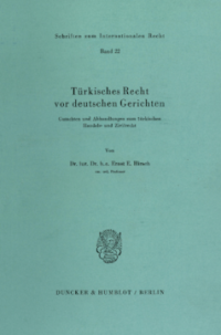Türkisches Recht vor deutschen Gerichten