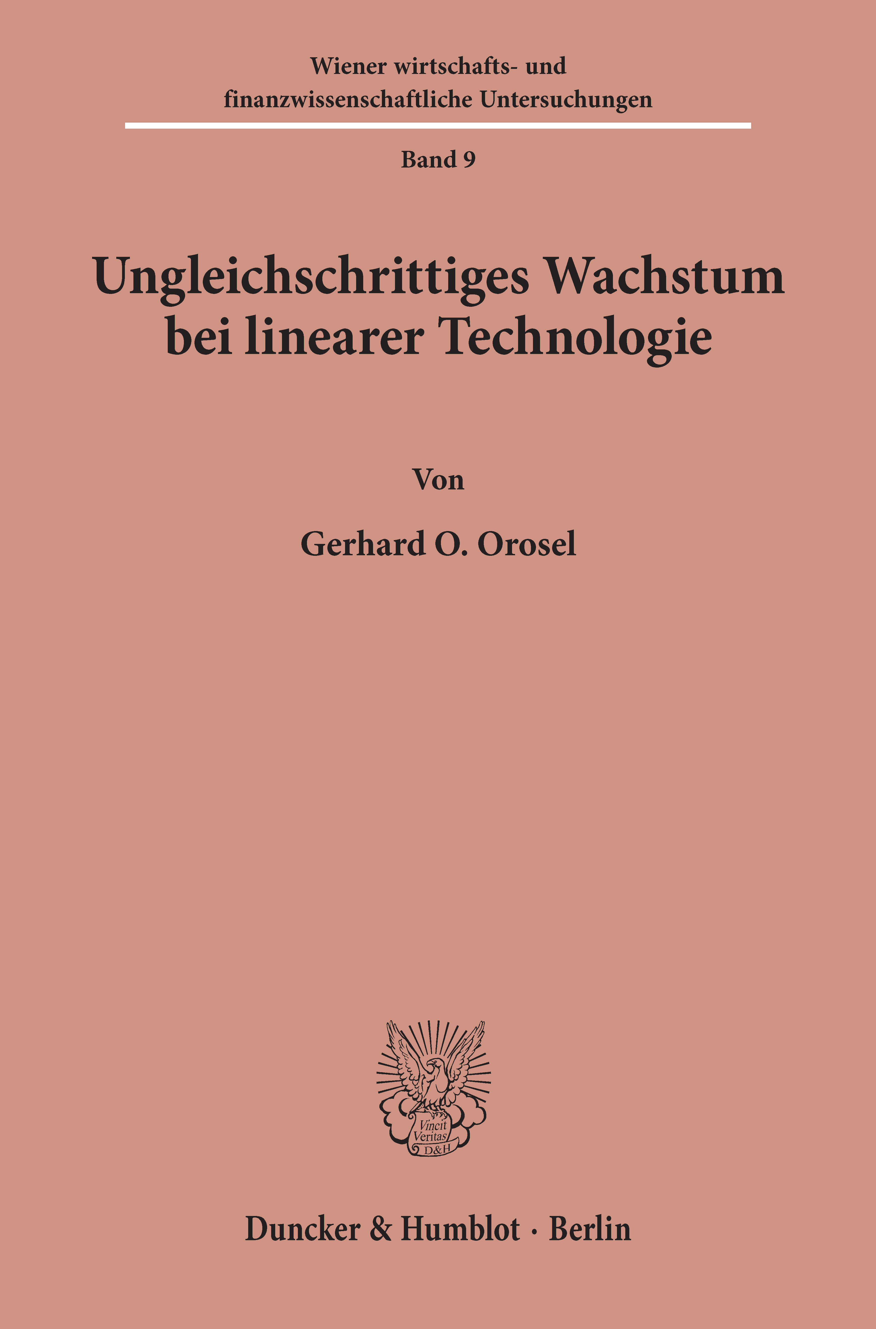 Ungleichschrittiges Wachstum bei linearer Technologie