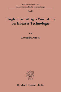 Ungleichschrittiges Wachstum bei linearer Technologie