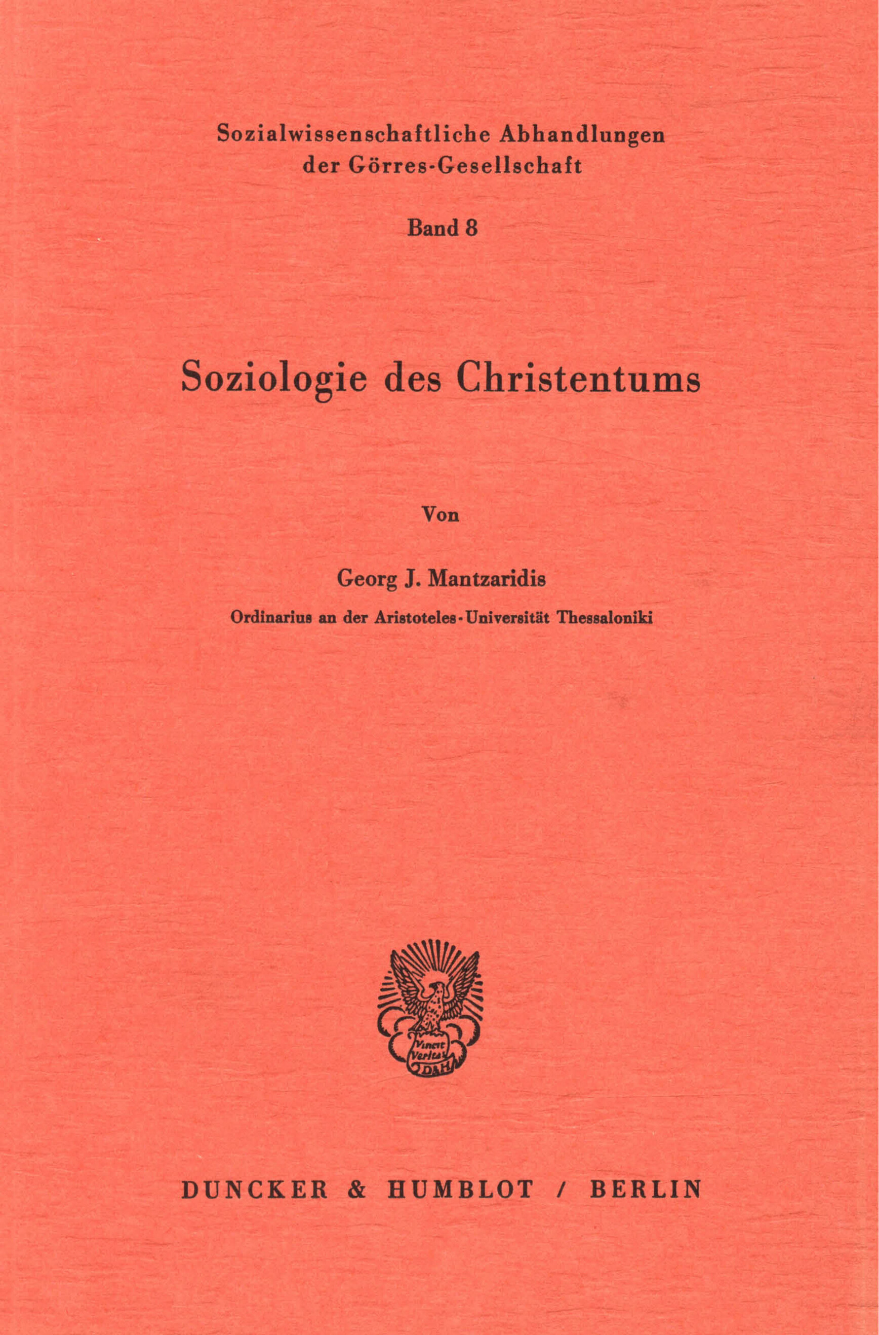 Soziologie des Christentums