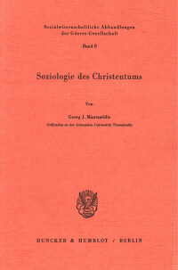 Soziologie des Christentums