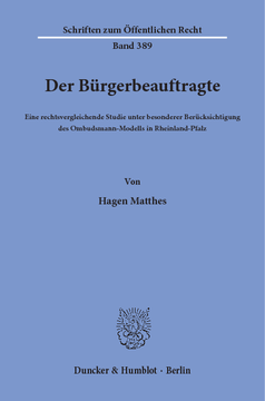 Der Bürgerbeauftragte Der Bürgerbeauftragte