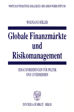 Globale Finanzmärkte und Risikomanagement Globale Finanzmärkte und Risikomanagement