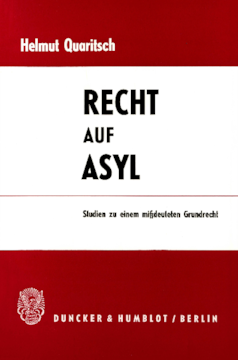 Recht auf Asyl Recht auf Asyl