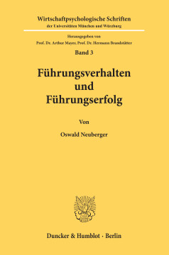 Führungsverhalten und Führungserfolg Führungsverhalten und Führungserfolg