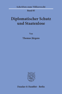Diplomatischer Schutz und Staatenlose