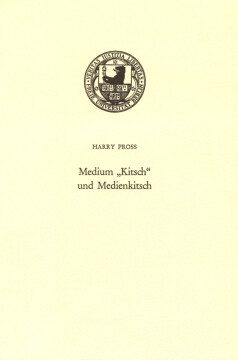 Medium Kitsch und Medienkitsch Medium Kitsch und Medienkitsch