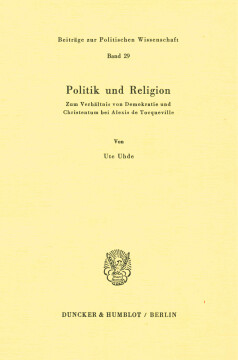Politik und Religion Politik und Religion