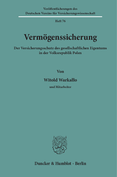 Vermögenssicherung Vermögenssicherung
