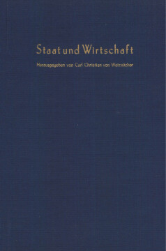 Staat und Wirtschaft Staat und Wirtschaft