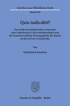 Quis iudicabit? Quis iudicabit?
