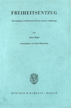 Freiheitsentzug Freiheitsentzug