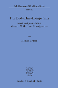 Die Bedürfniskompetenz Die Bedürfniskompetenz