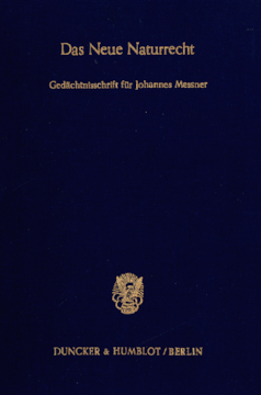 Das Neue Naturrecht Das Neue Naturrecht