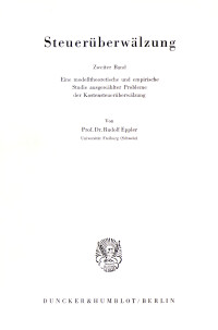 Steuerüberwälzung