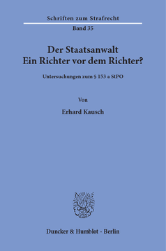 Der Staatsanwalt Der Staatsanwalt