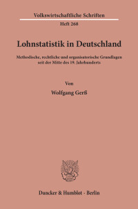 Lohnstatistik in Deutschland