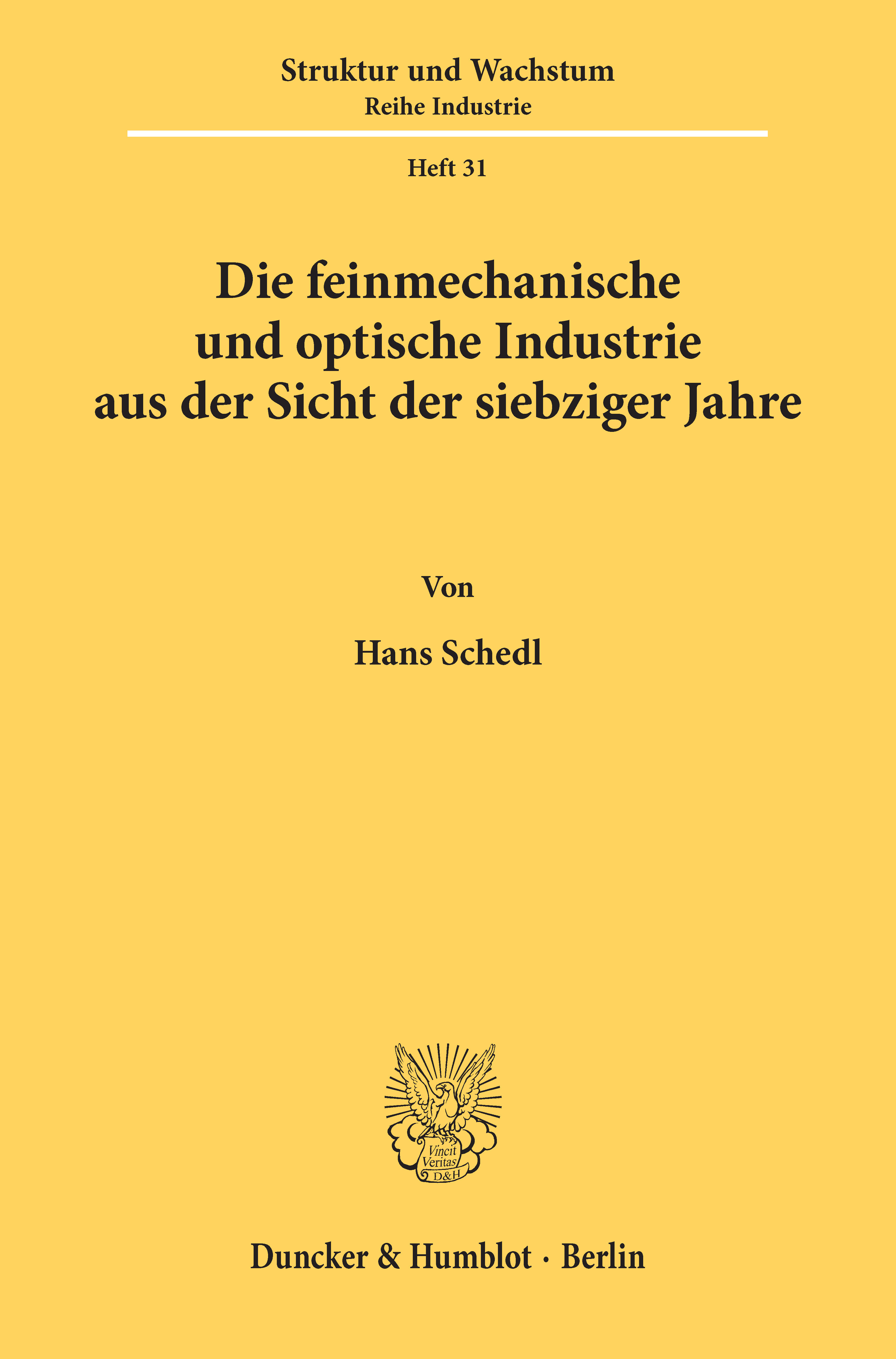 Die feinmechanische und optische Industrie