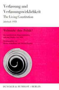 Weltmacht ohne Politik?