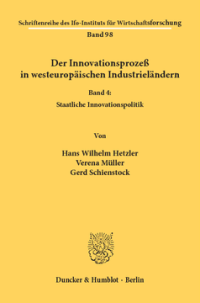 Der Innovationsprozeß in westeuropäischen Industrieländern
