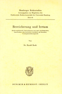 Bereicherung und Irrtum