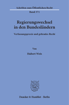 Regierungswechsel in den Bundesländern Regierungswechsel in den Bundesländern