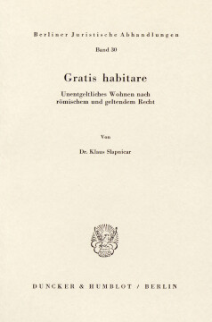 Gratis habitare Gratis habitare