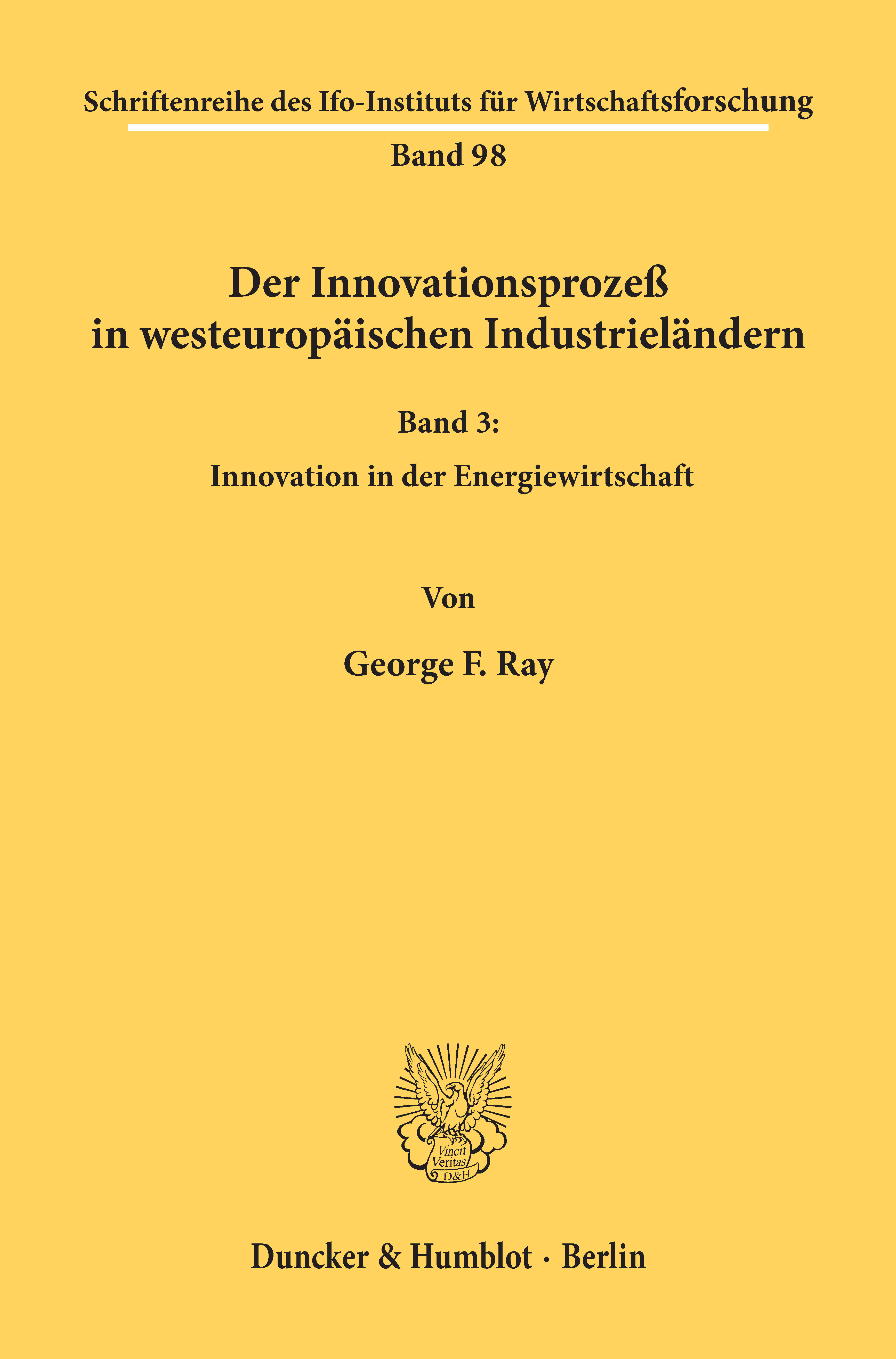 Der Innovationsprozeß in westeuropäischen Industrieländern