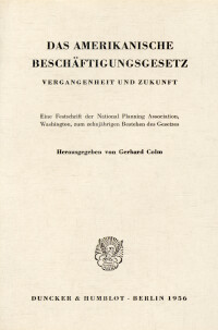 Das amerikanische Beschäftigungsgesetz
