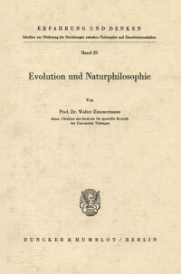 Evolution und Naturphilosophie